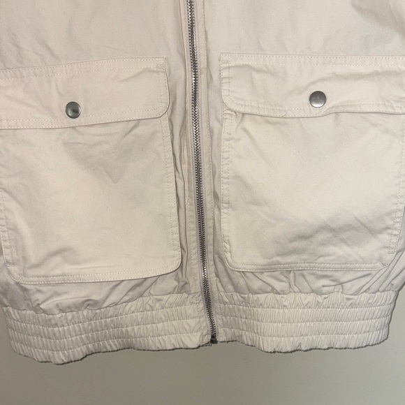 Universal Thread Women's Cream Bomber Jacket - Picture 3 of 10